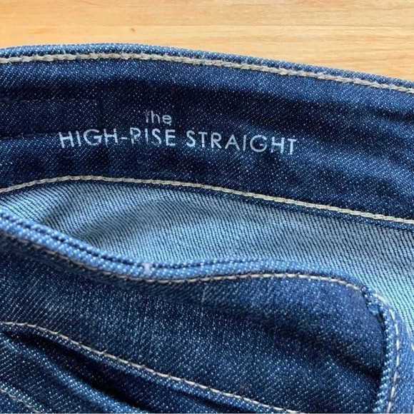 LIVERPOOL Dark Wash Straight Leg Jeans Size 6 - Picture 10 of 16